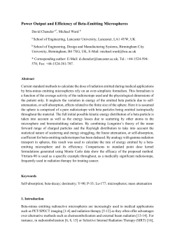 Power Output and Efficiency of Beta-Emitting