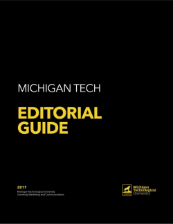 INTRODUCTION - Michigan Technological University