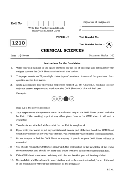 CHEMICAL SCIENCES