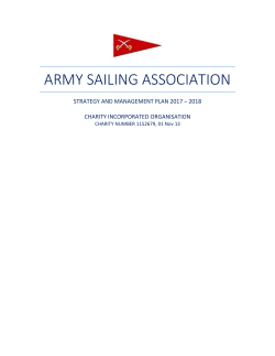 ASA Management Plan - Army Sailing Association