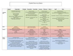 Final Year at a Glance for Purple 8