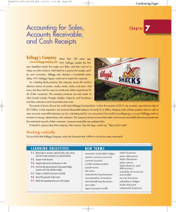 Accounting for Sales, Accounts Receivable, and Cash