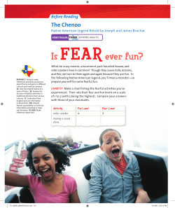Is FEARever fun? - Language Arts 6