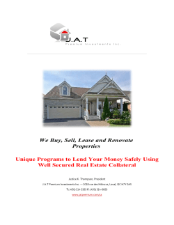 Unique Programs to Lend Your Money Safely Using Well Secured