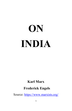 ON INDIA - Icwfreedom.org