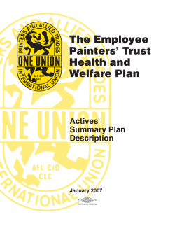 The Employee Painters` Trust Health and Welfare Plan