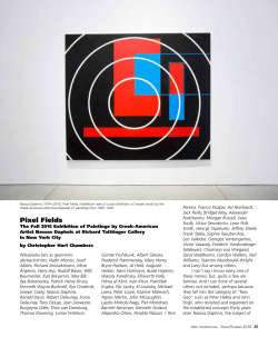 Pixel Fields - dart international magazine