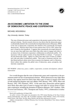 An Economic Limitation to the Zone of