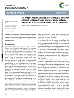 Materials Chemistry A - RSC Publishing