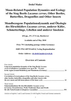 Moon-Related Population Dynamics and Ecology of