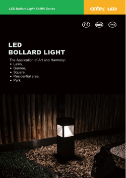 CELEX LED Bollard Light SABIK Series.ai