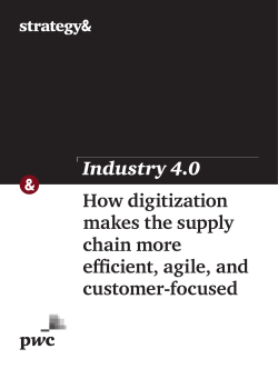 Industry 4.0 - Strategy