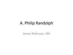 A. Philip Randolph
