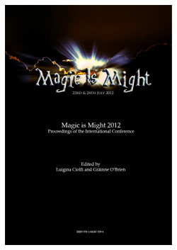 Magic Is Might 2012