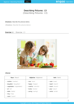 (Describing Pic Describing Pictures: 13 (Describing Pictures