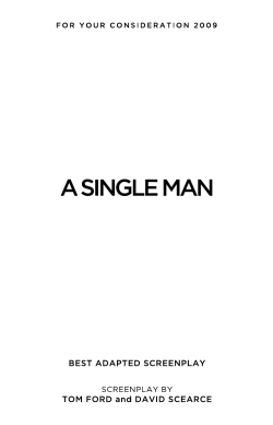 "A Single Man"