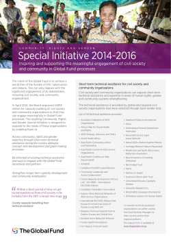 English - The Global Fund to Fight AIDS, Tuberculosis and Malaria