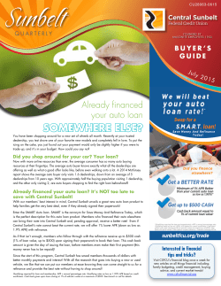 Sunbelt - Central Sunbelt FCU