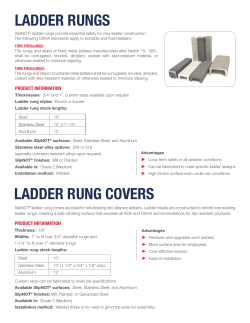 ladder rungs ladder rung covers - SlipNOT&reg; Metal Safety Flooring