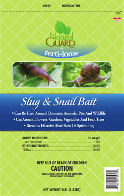 40450 Slug and Snail 4lb - ferti-lome