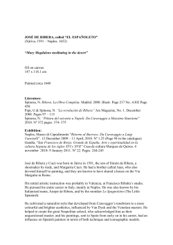 JOS&Eacute; DE RIBERA, called &ldquo;THE LITTLE SPANIARD&rdquo;