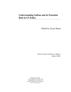 Understanding Sufism and its Potential Role in US Policy