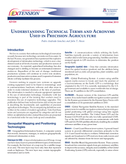 Understanding Technical Terms and Acronyms Used in Precision