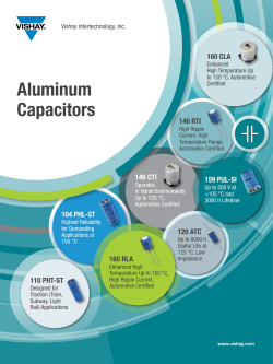 Aluminum Capacitors