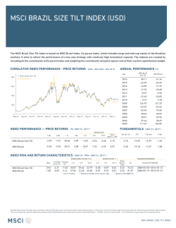 MSCI Brazil Size Tilt Index