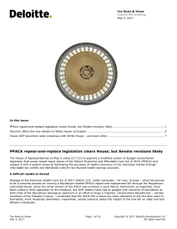 PPACA repeal-and-replace legislation clears House, but Senate