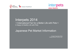 (Microsoft PowerPoint - Japanese Pet Market Info 2014 [\214\335