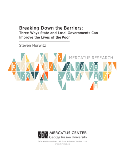 Breaking Down the Barriers: Three Ways State