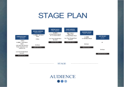 stage plan