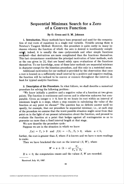 Sequential Minimax Search for a Zero of a Convex Function