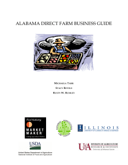 alabama direct farm business guide - The National Agricultural Law