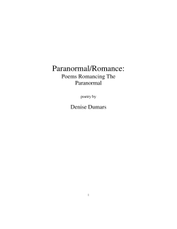 Paranormal/Romance