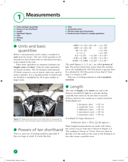 Measurements - Hodder Education