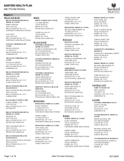 Elite1 Region 2 Providers