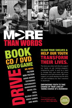 CLEAR YOUR SHELVES &amp