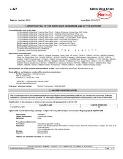 L-227 Safety Data Sheet