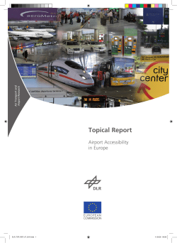 Airport Accessibility in Europe &ndash; European Commission