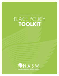 peace policy toolkit