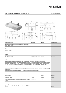 39 3/8" Inch - Decorative Plumbing Supply