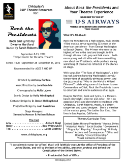 Rock the Presidents - Zeiterion Performing Arts Center