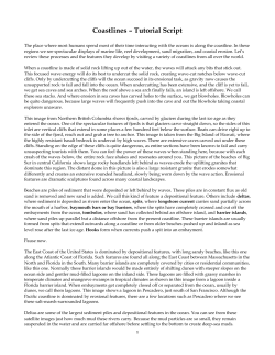 Coastlines &ndash; Tutorial Script - FOG