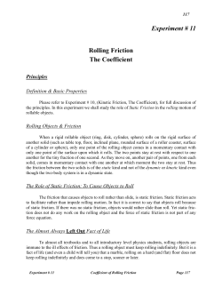Rolling friction - Newtonian Physics