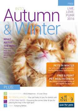 LIVE, LOVE, PURR 2016