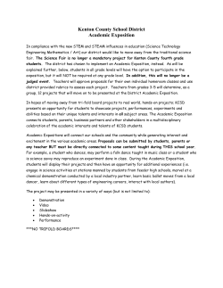Kenton County School District Academic Exposition