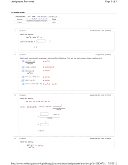 Page 1 of 3 Assignment Previewer 7/5/2012 http://www.webassign