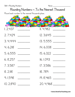 Rounding Numbers - Have Fun Teaching